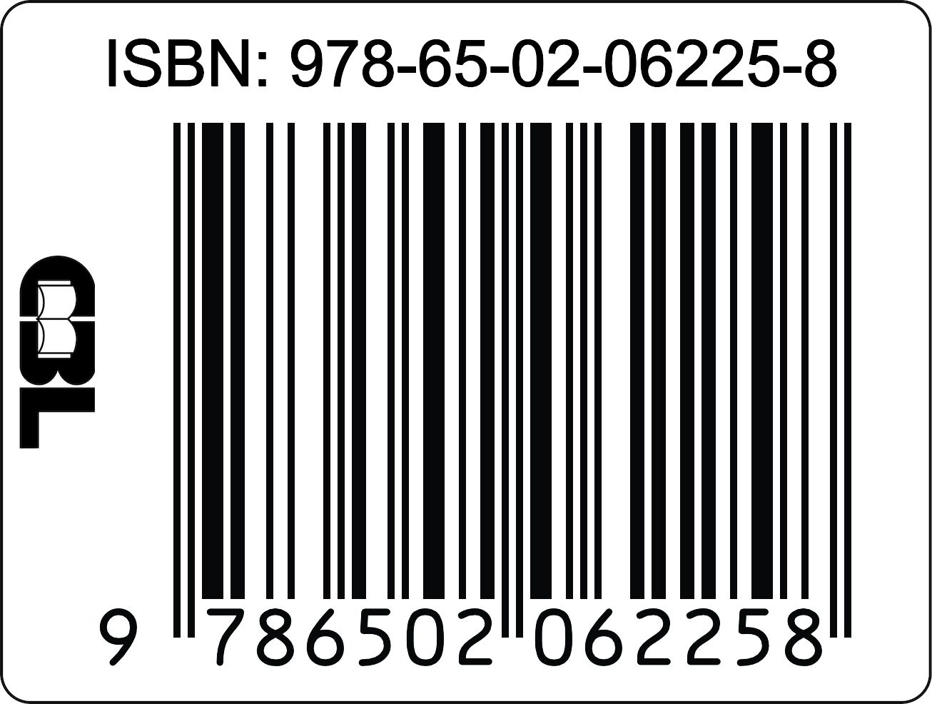 Código de barras do ISBN 978-65-02-06225-8
